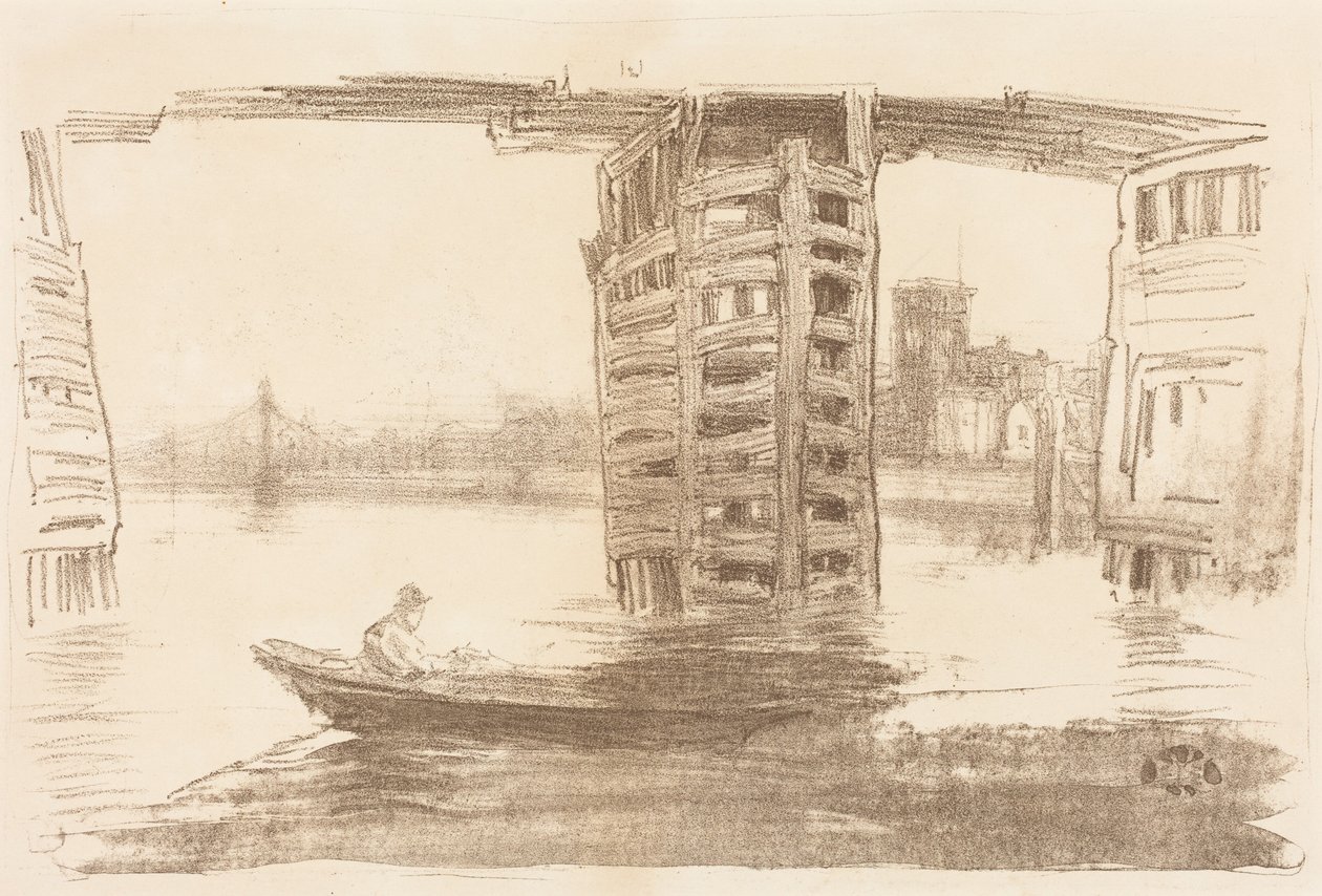 Die breite Brücke von James McNeill Whistler