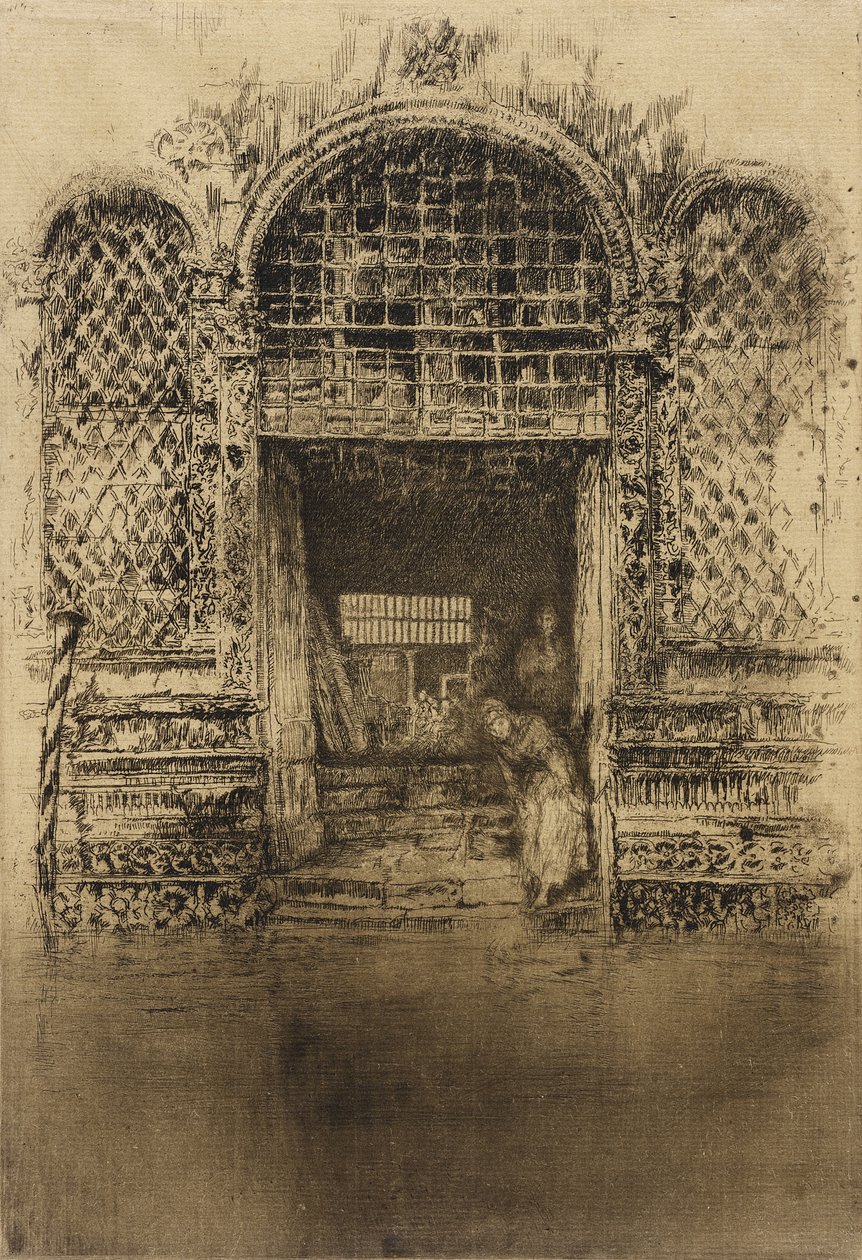 Die Türöffnung von James McNeill Whistler