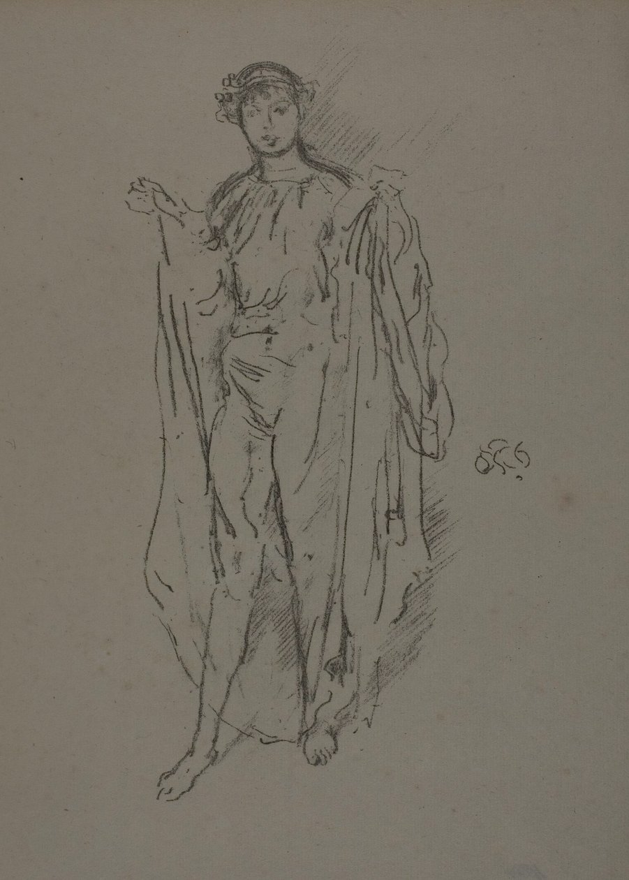 Das Mädchen von James Abbott McNeill Whistler