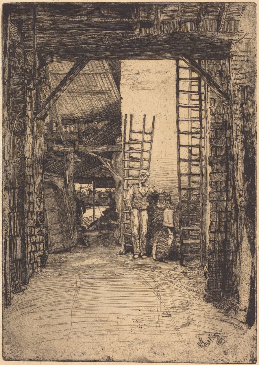 Der Kalkbrenner von James McNeill Whistler