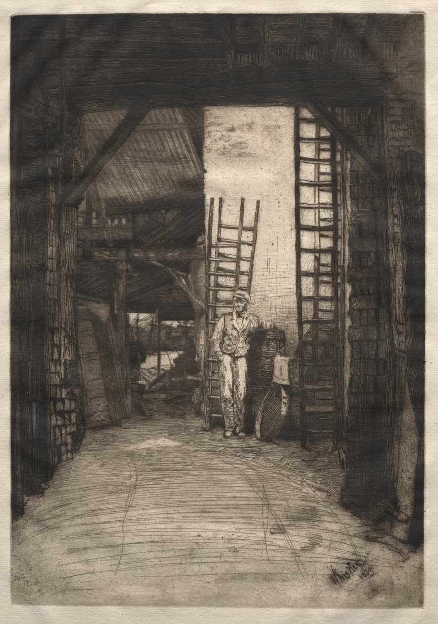 Der Kalkbrenner von James McNeill Whistler