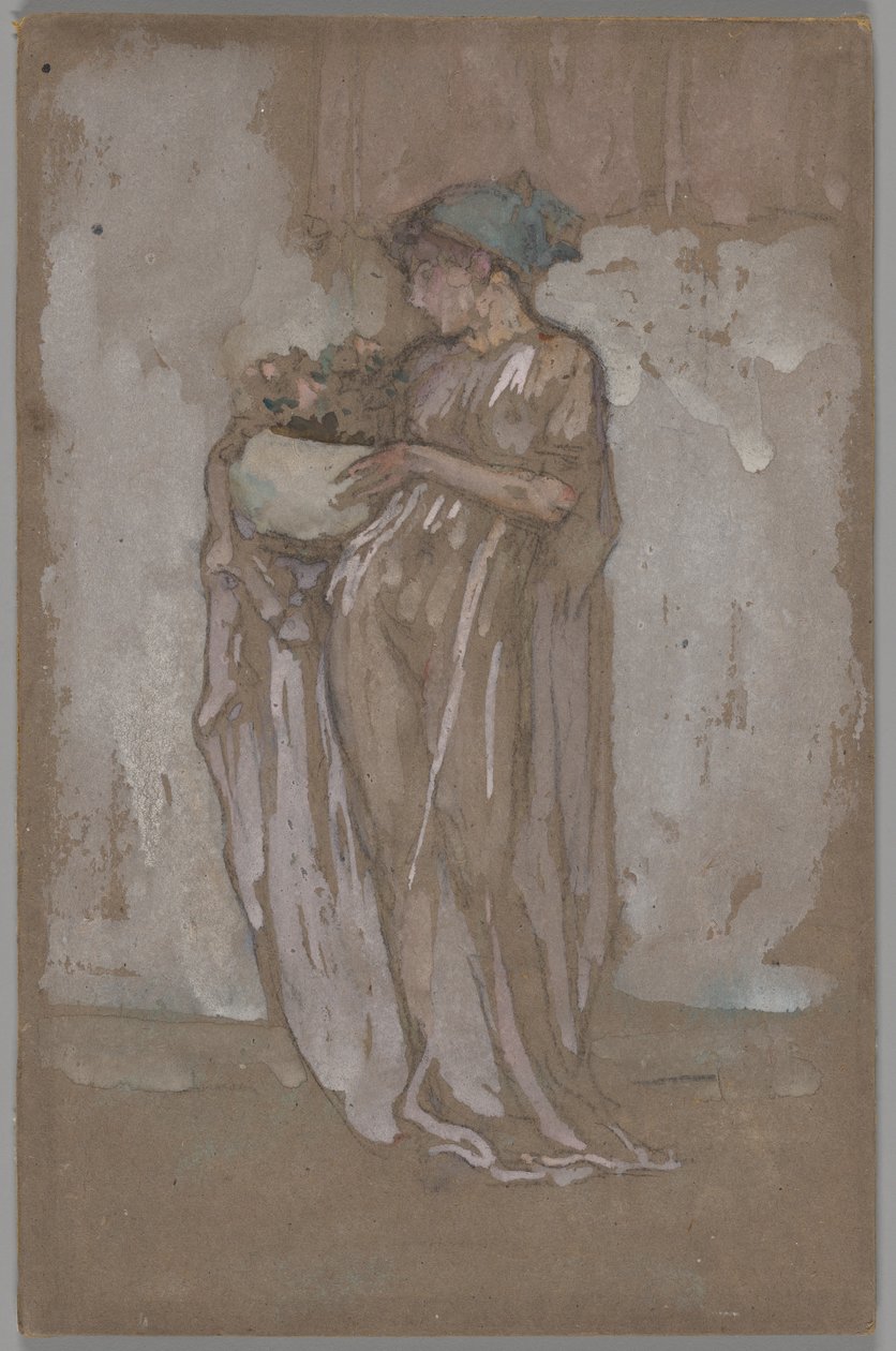 Die kleine blaue Kappe von James Abbott McNeill Whistler