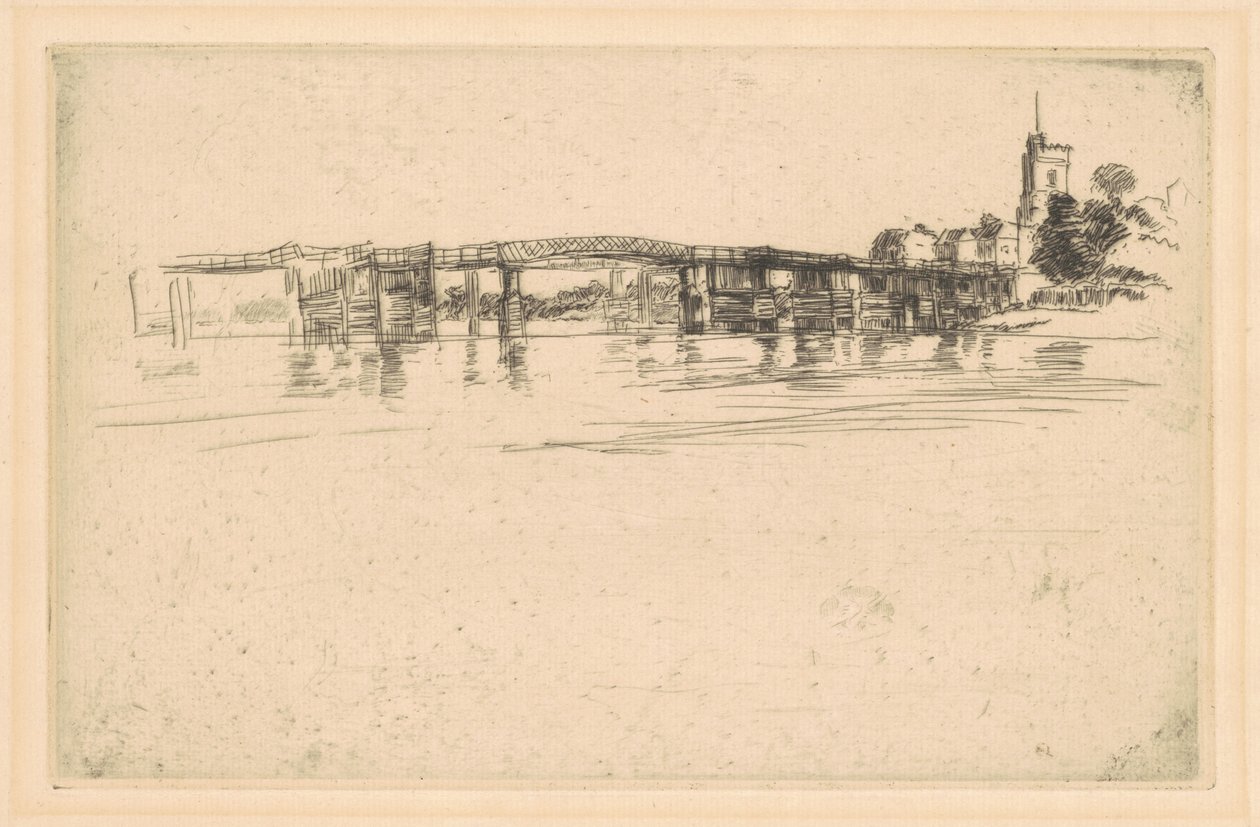 Der kleine Putney, Nr. 1 von James McNeill Whistler