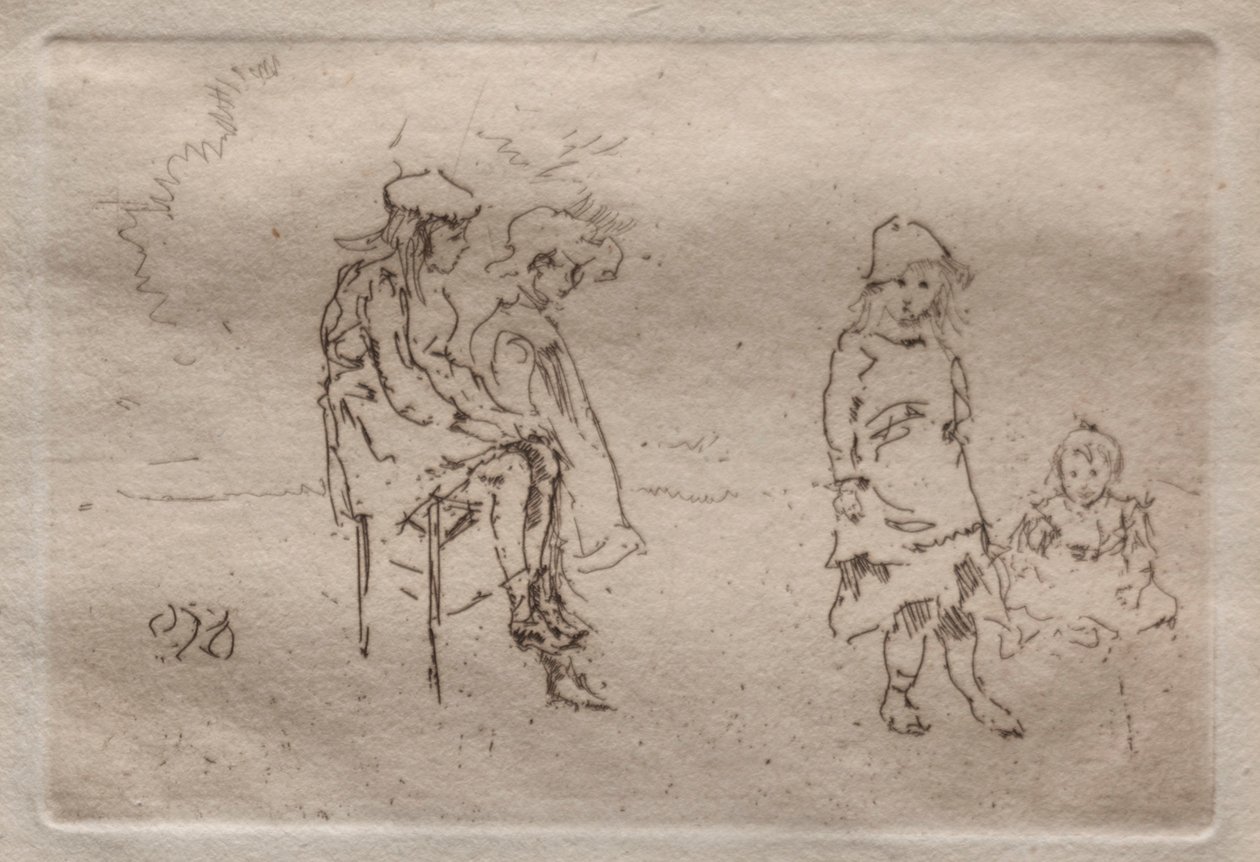 Die Menpes-Kinder von James McNeill Whistler