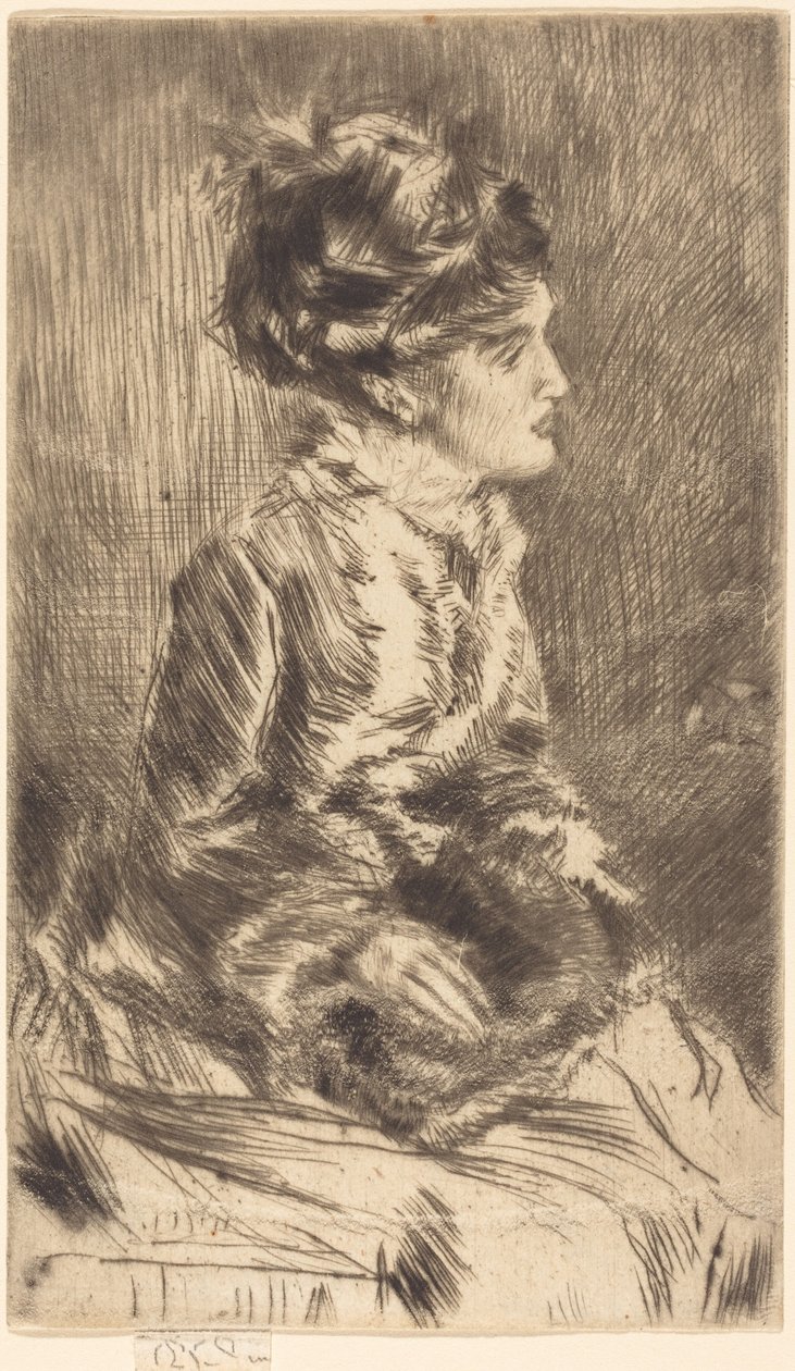 Der Muff von James McNeill Whistler