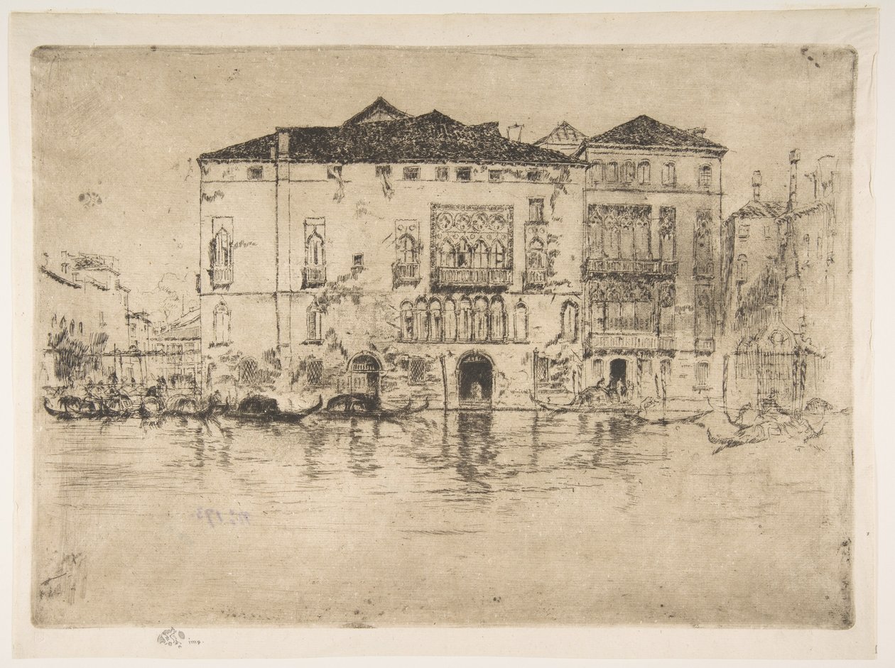 Die Paläste von James McNeill Whistler