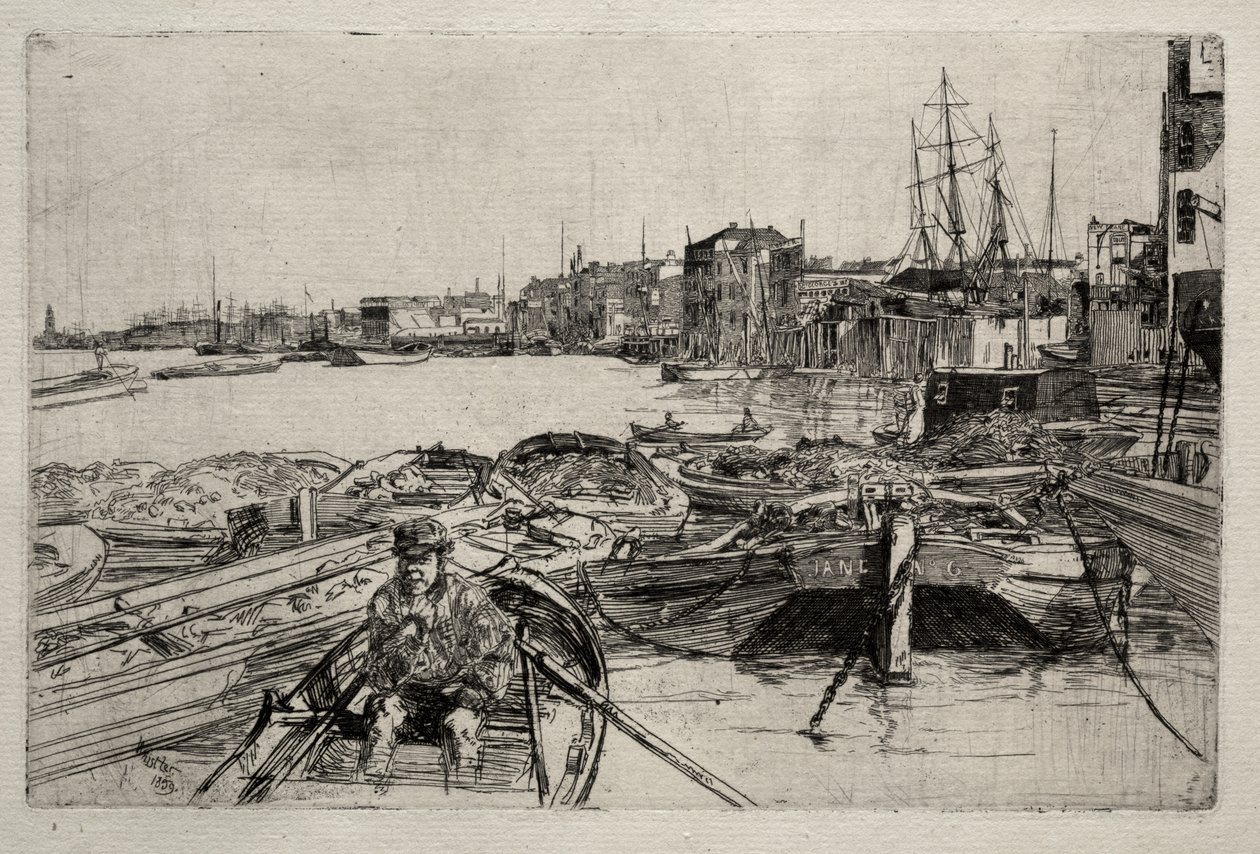 Der Pool von James McNeill Whistler