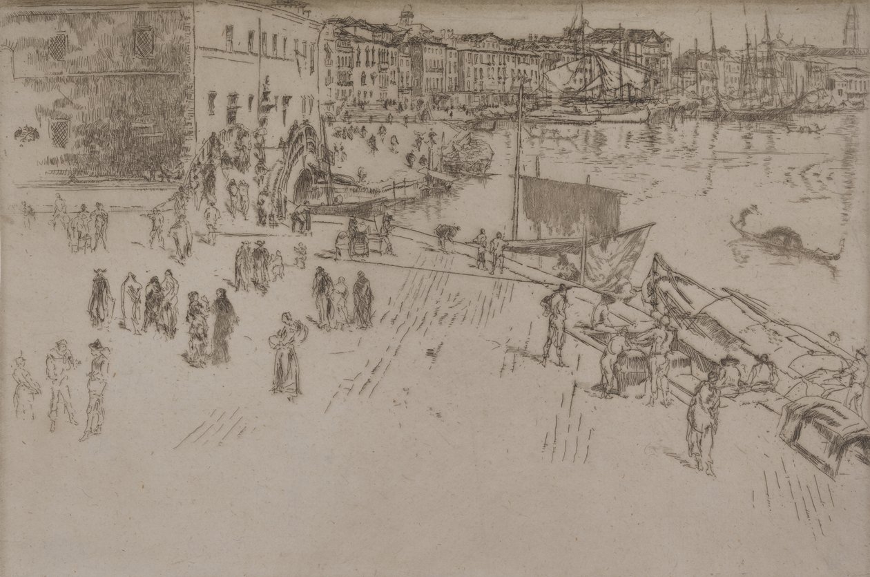 Die Riva, Nr. 1 von James McNeill Whistler