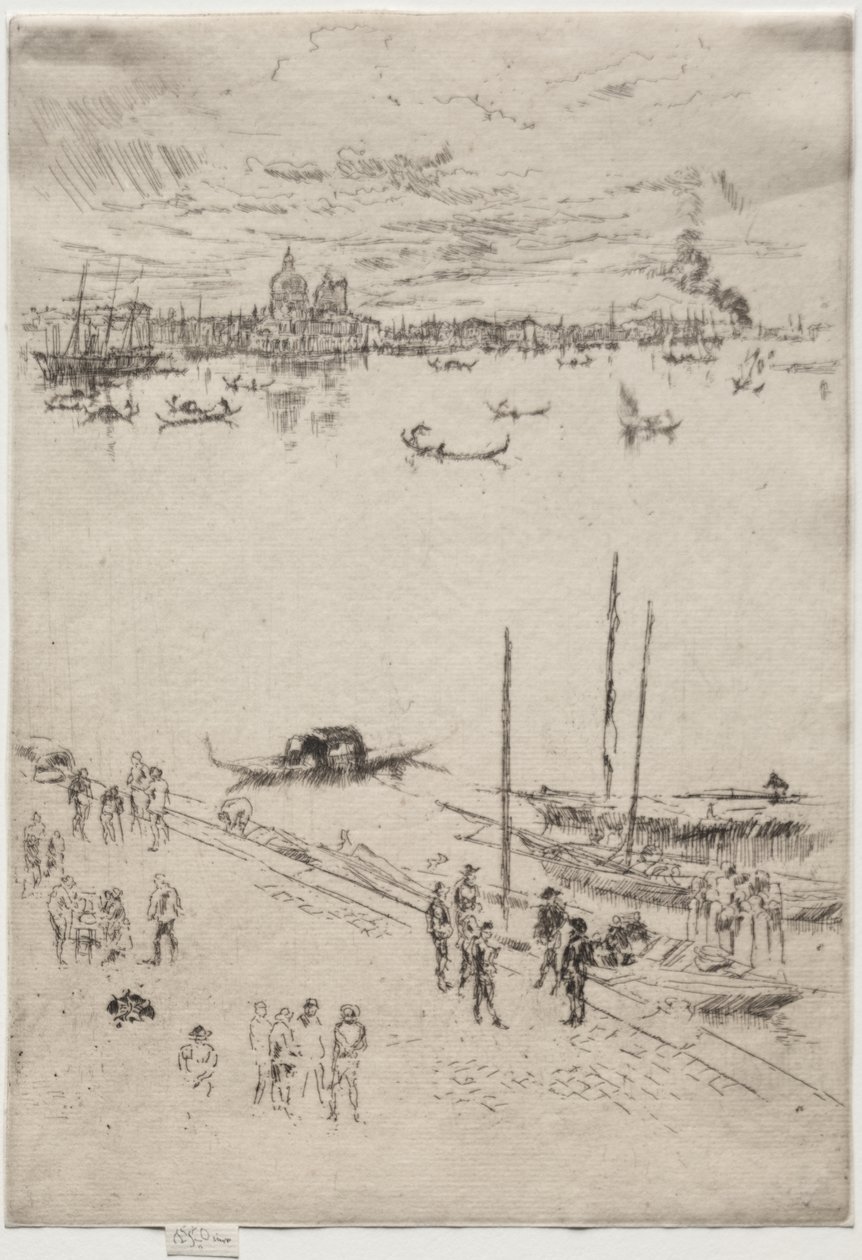 Aufrechtes Venedig von James McNeill Whistler