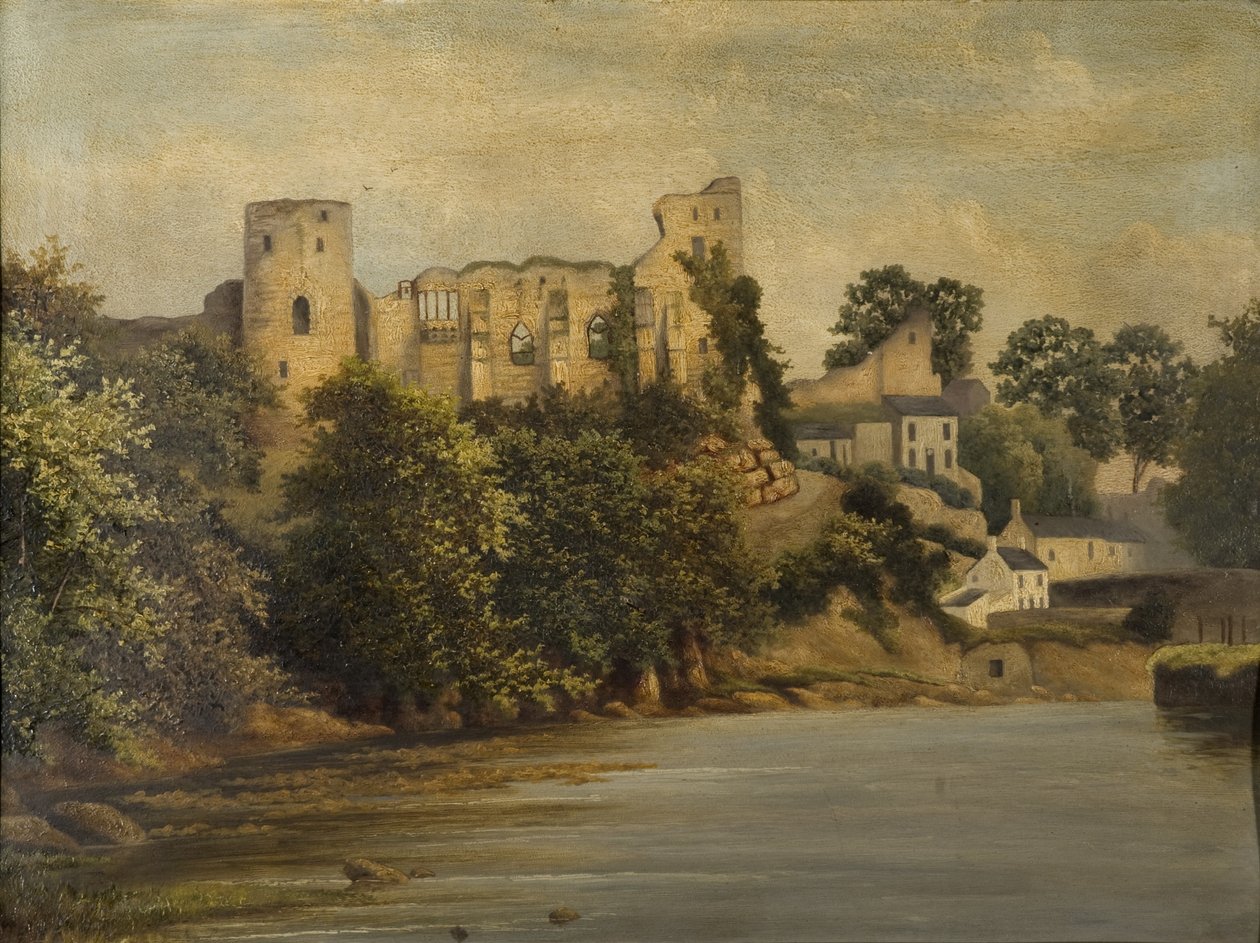 Die Burg, Barnard Castle von James Miller Brown