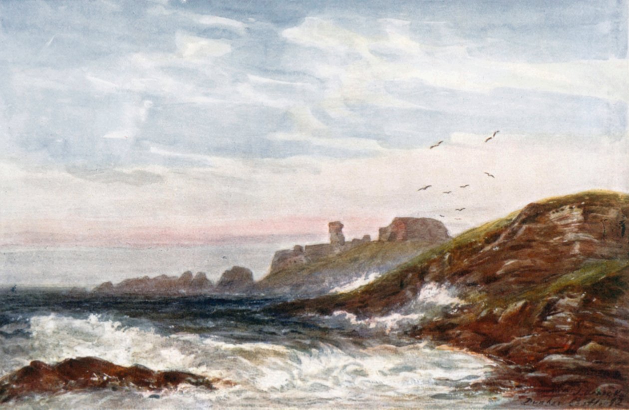 Dunbar Castle von James Orrock