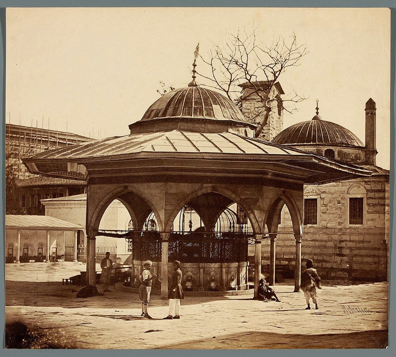 „Brunnen im Hof der Hagia Sophia“ von James Robertson