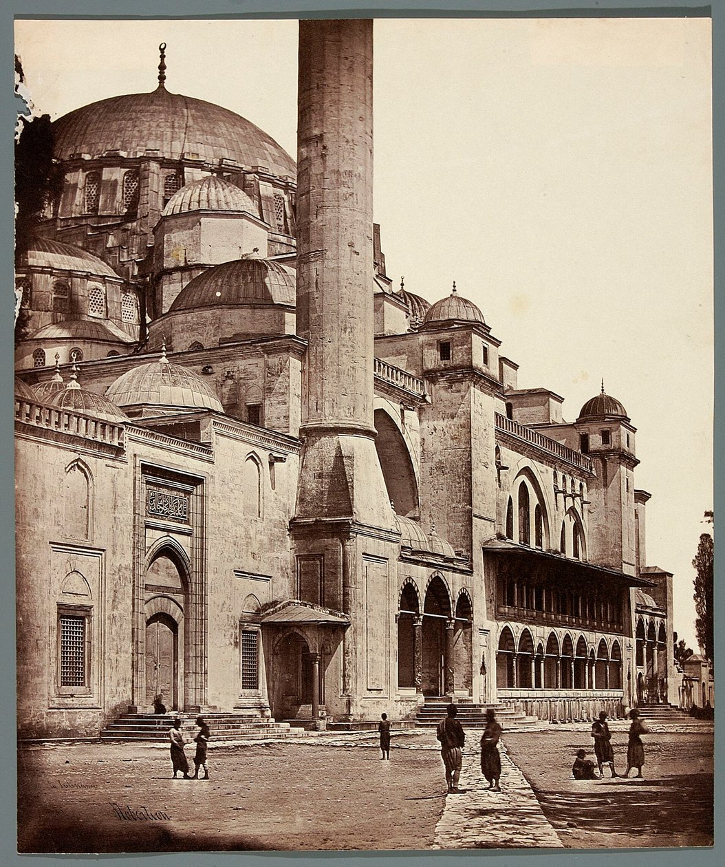 "La Sulimanie" [Istanbul. Süleymaniye-Moschee] von James Robertson