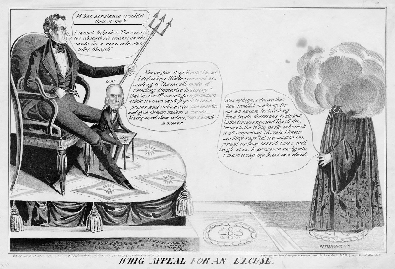 Whig-Appell für eine Entschuldigung, veröffentlicht von James Baillie, H. Bucholzer, New York, 1844 von James S. Baillie