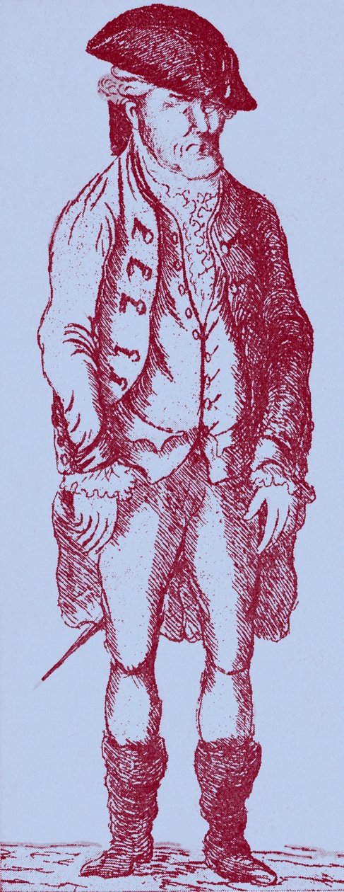 John Wilkes - nach einer Karikatur von James Sayers von James Sayers