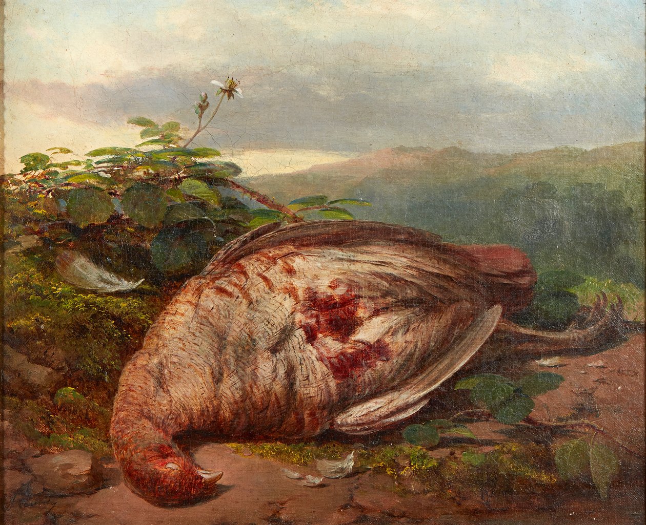 Ein Stillleben mit Wildbret von James Sr Hardy