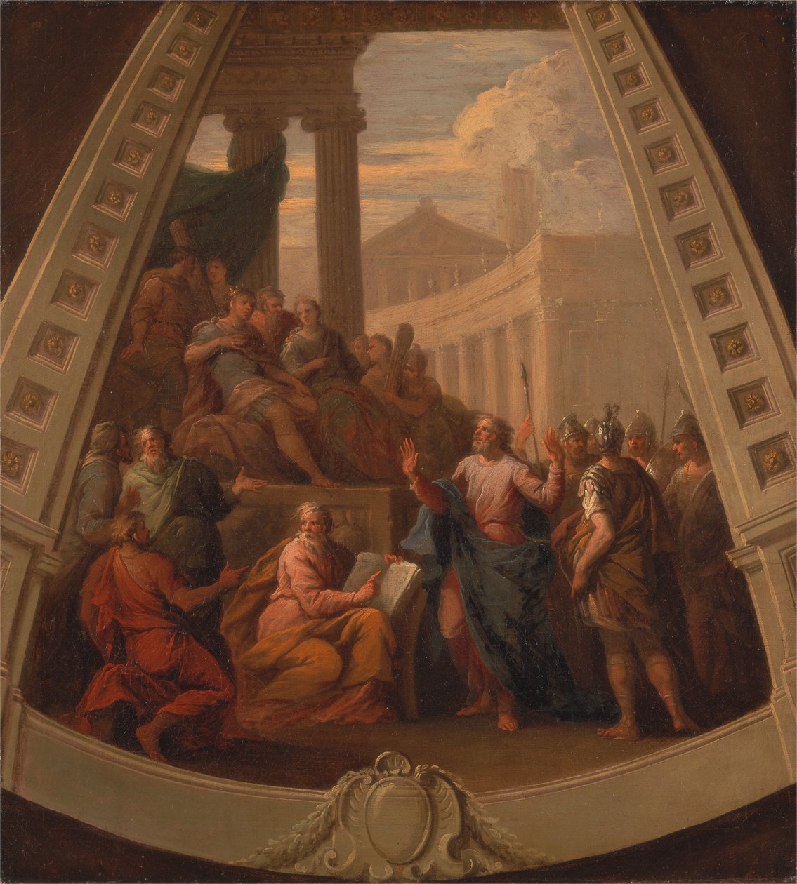 St. Paulus vor Agrippa von James Thornhill