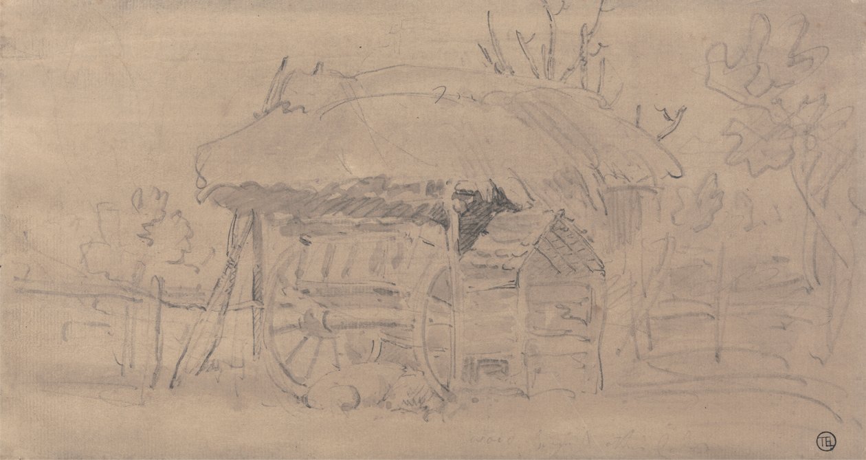 Ein Bauernwagen von James Ward