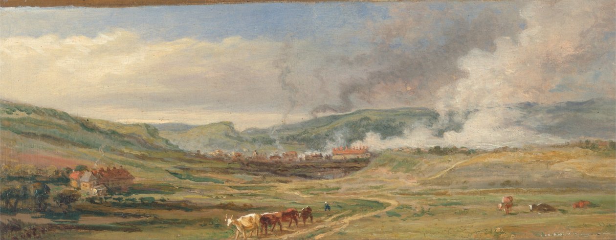 Landschaft bei Swansea, Südwales von James Ward