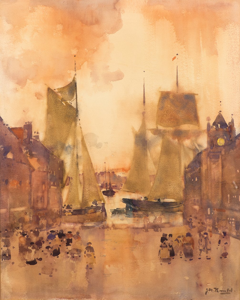 Im Hafen von James Watterston Herald