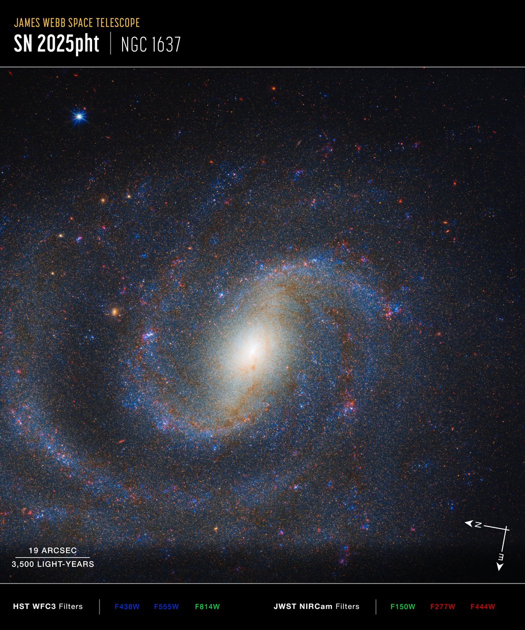 NGC 1637 von James Webb Space Telescope (NASA)