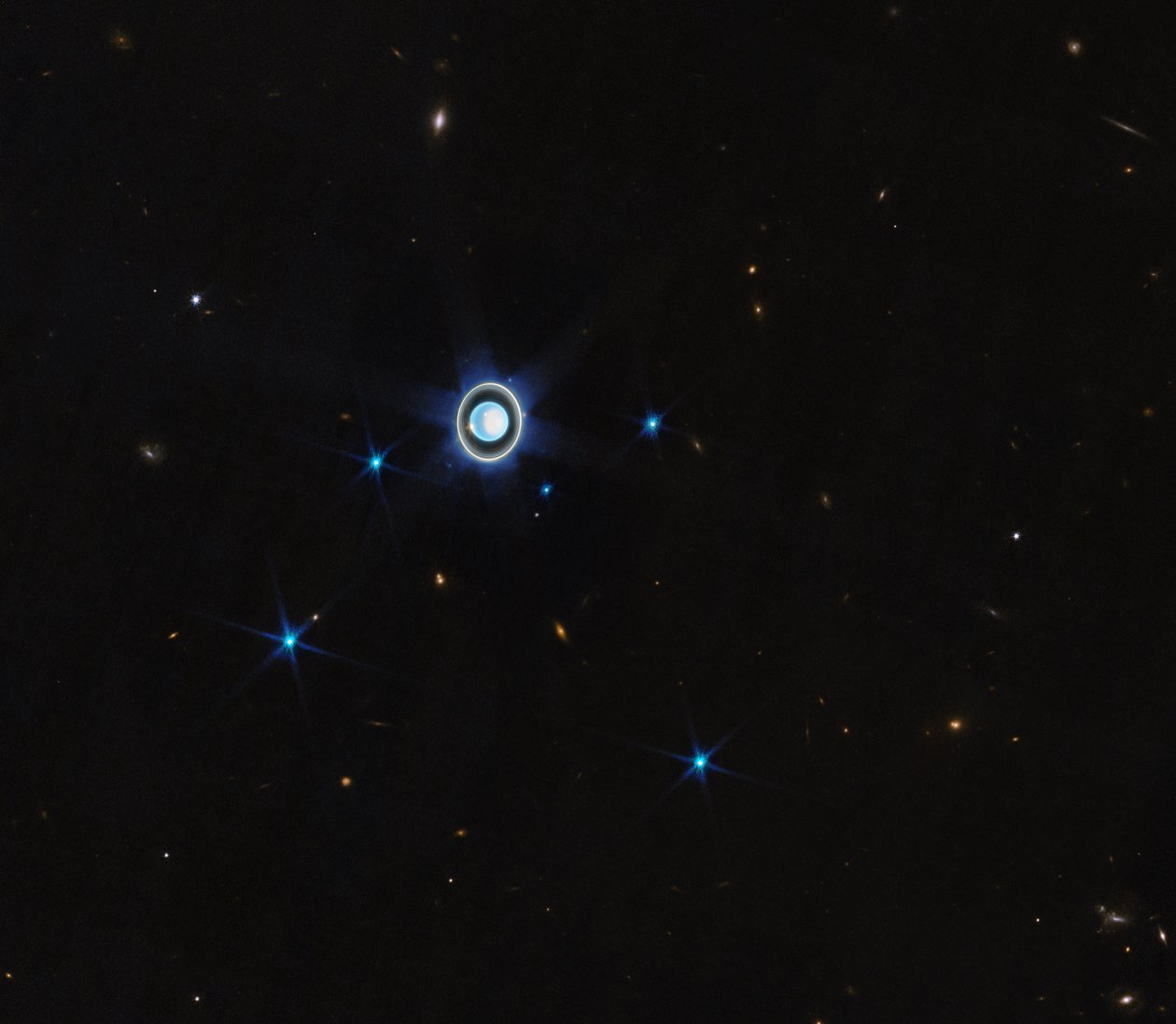Uranus von James Webb Space Telescope (NASA)