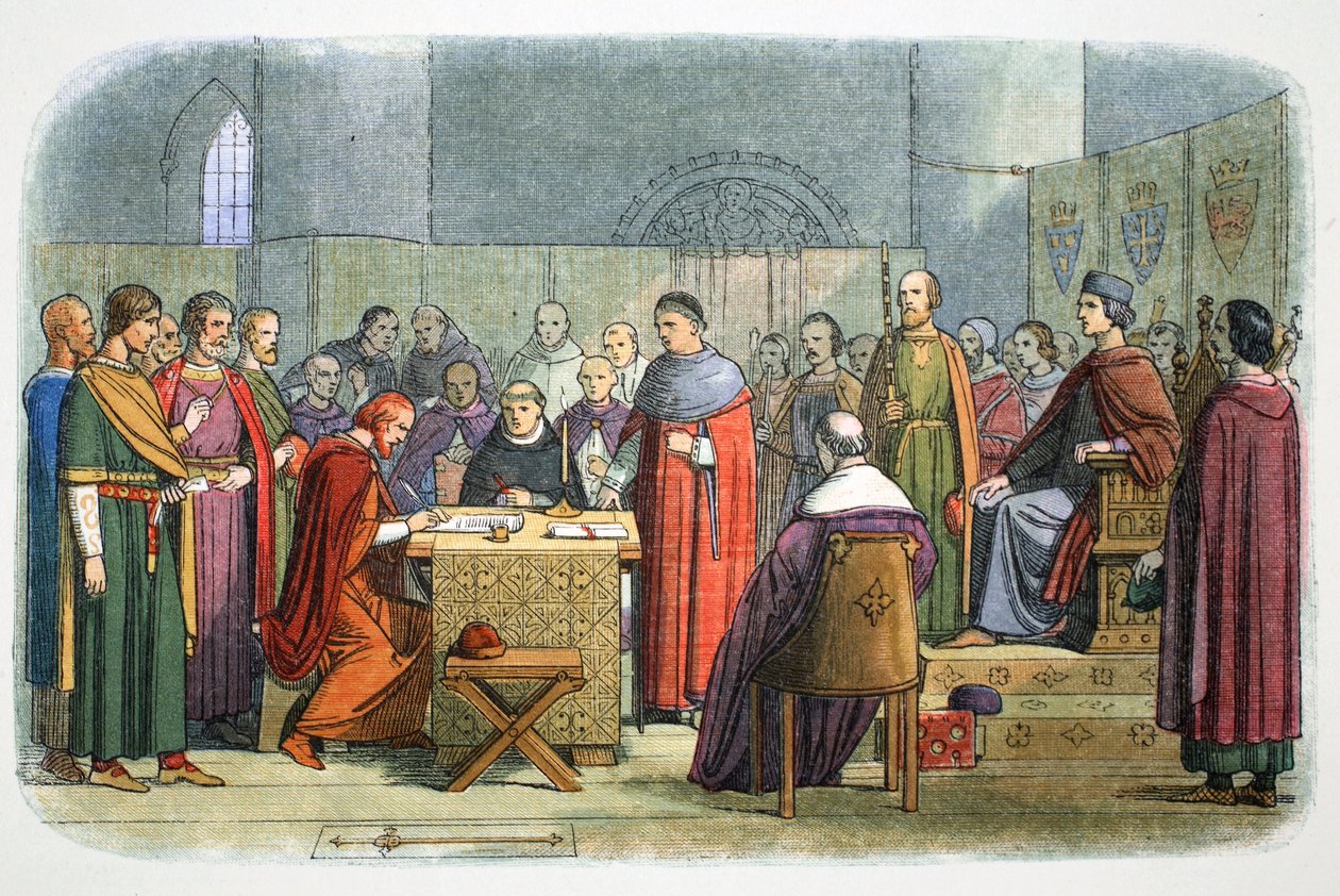 Edward I. von England als Lehnsherr von Schottland anerkannt von James William Edmund Doyle