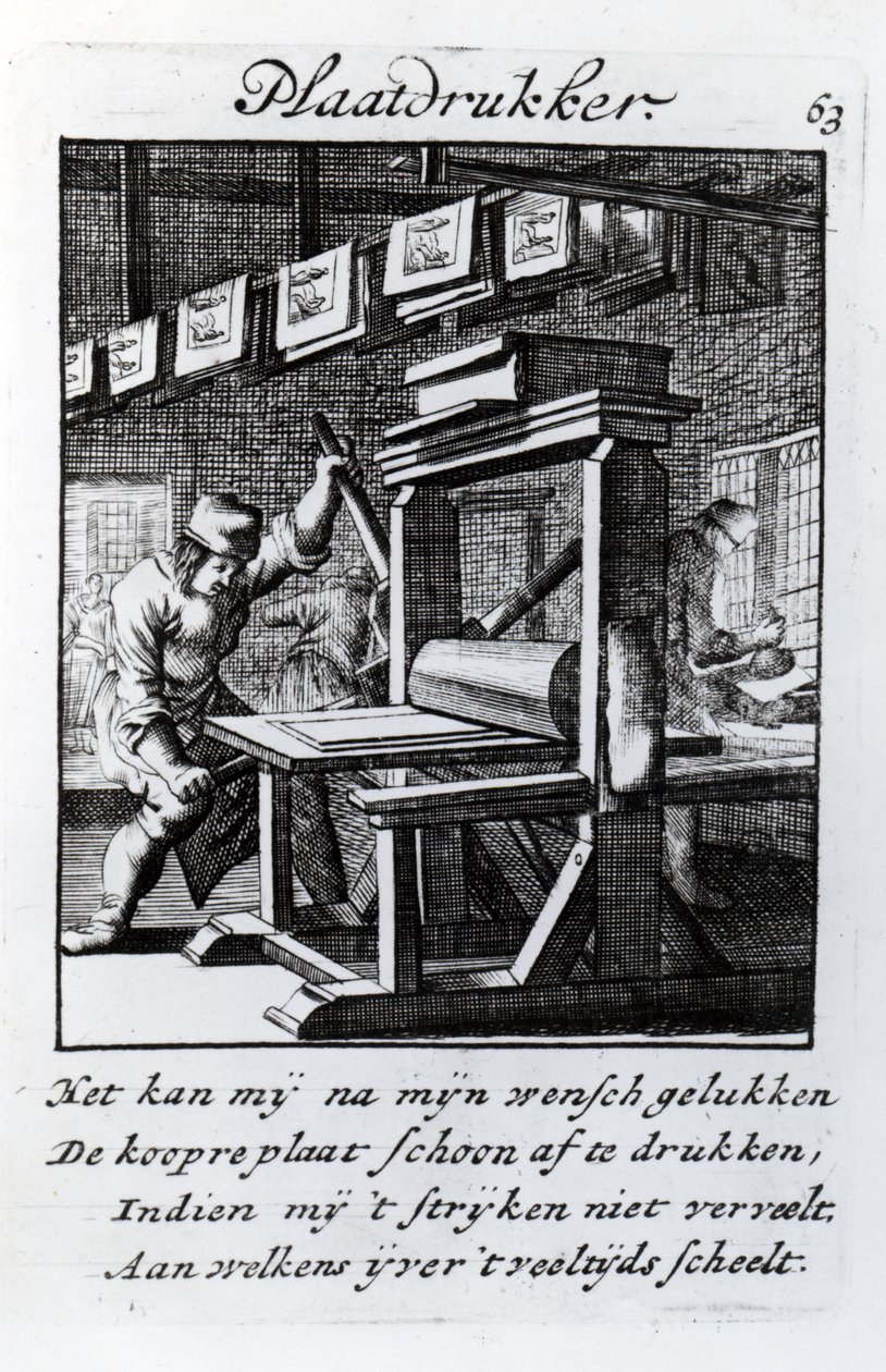 Der Kupferstecher, aus 
