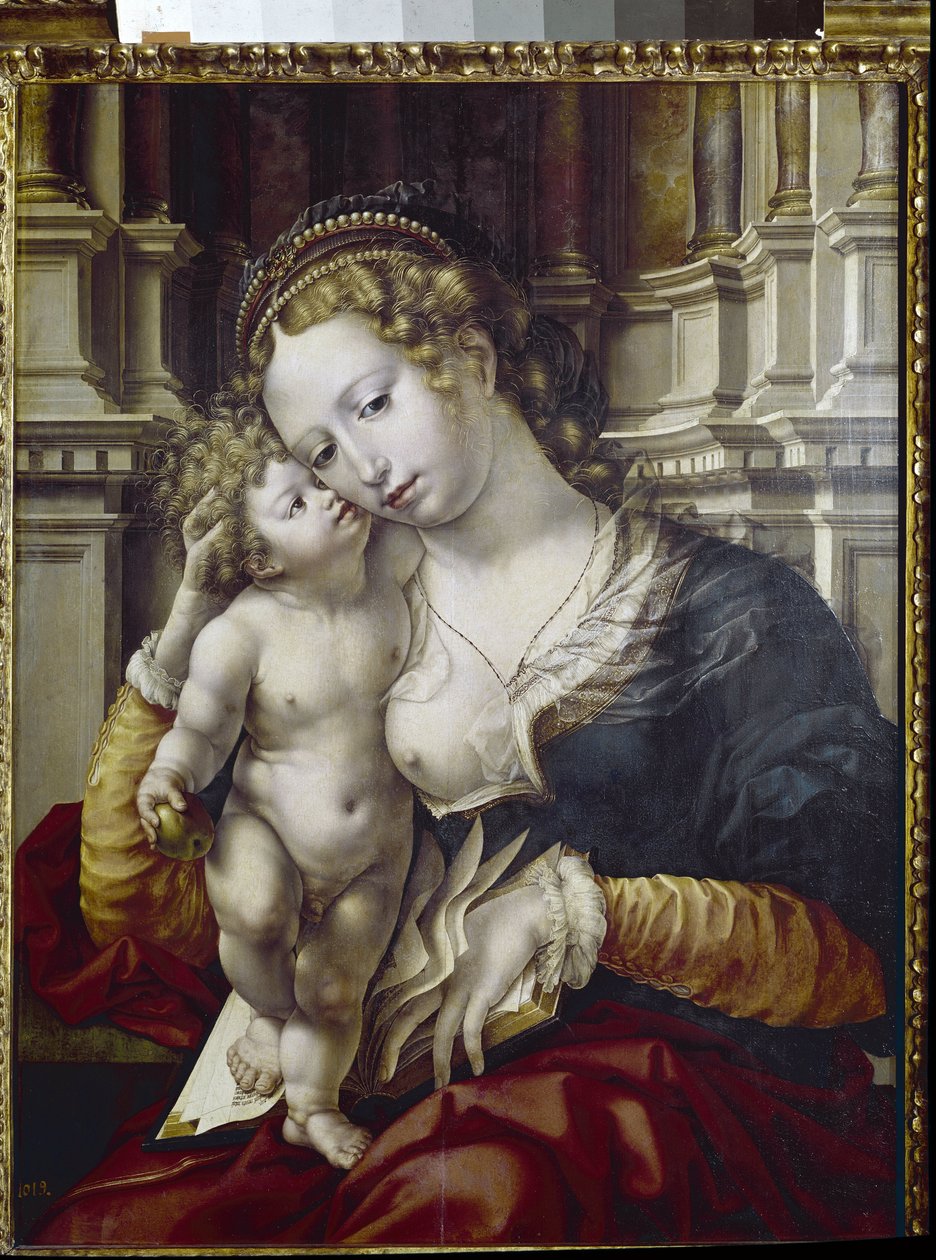 Die Jungfrau und das Kind von Jan (c.1472-c.1533) Gossaert