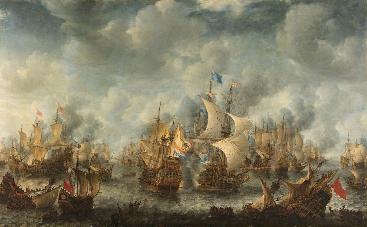 Die Schlacht bei Terheide von Jan Abrahamsz. Beerstraten