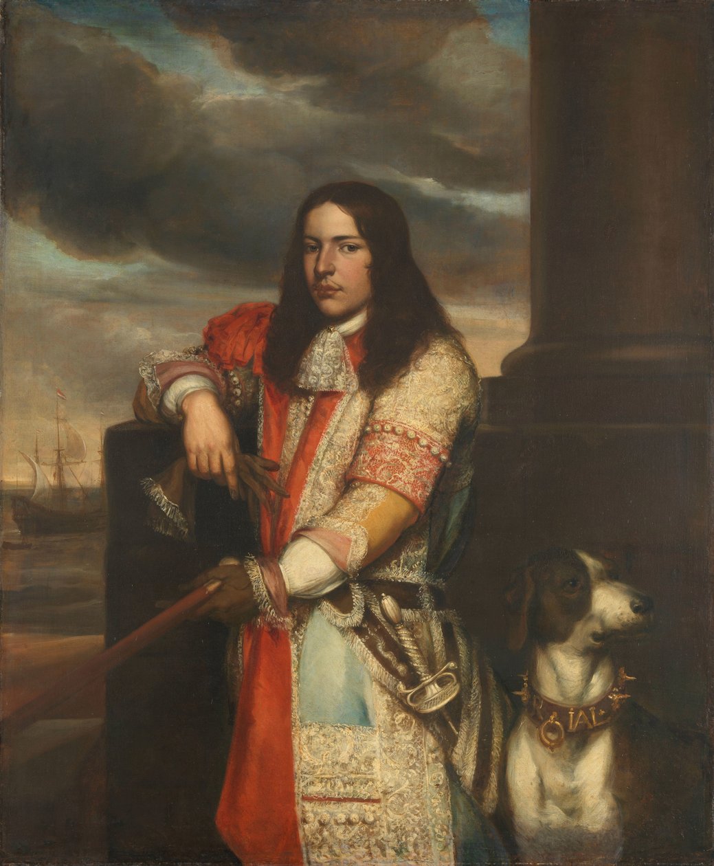 Engel de Ruyter (1649-83), Vizeadmiral, Sohn von Michiel Adriaensz de Ruyter von Jan Andrea Lievens