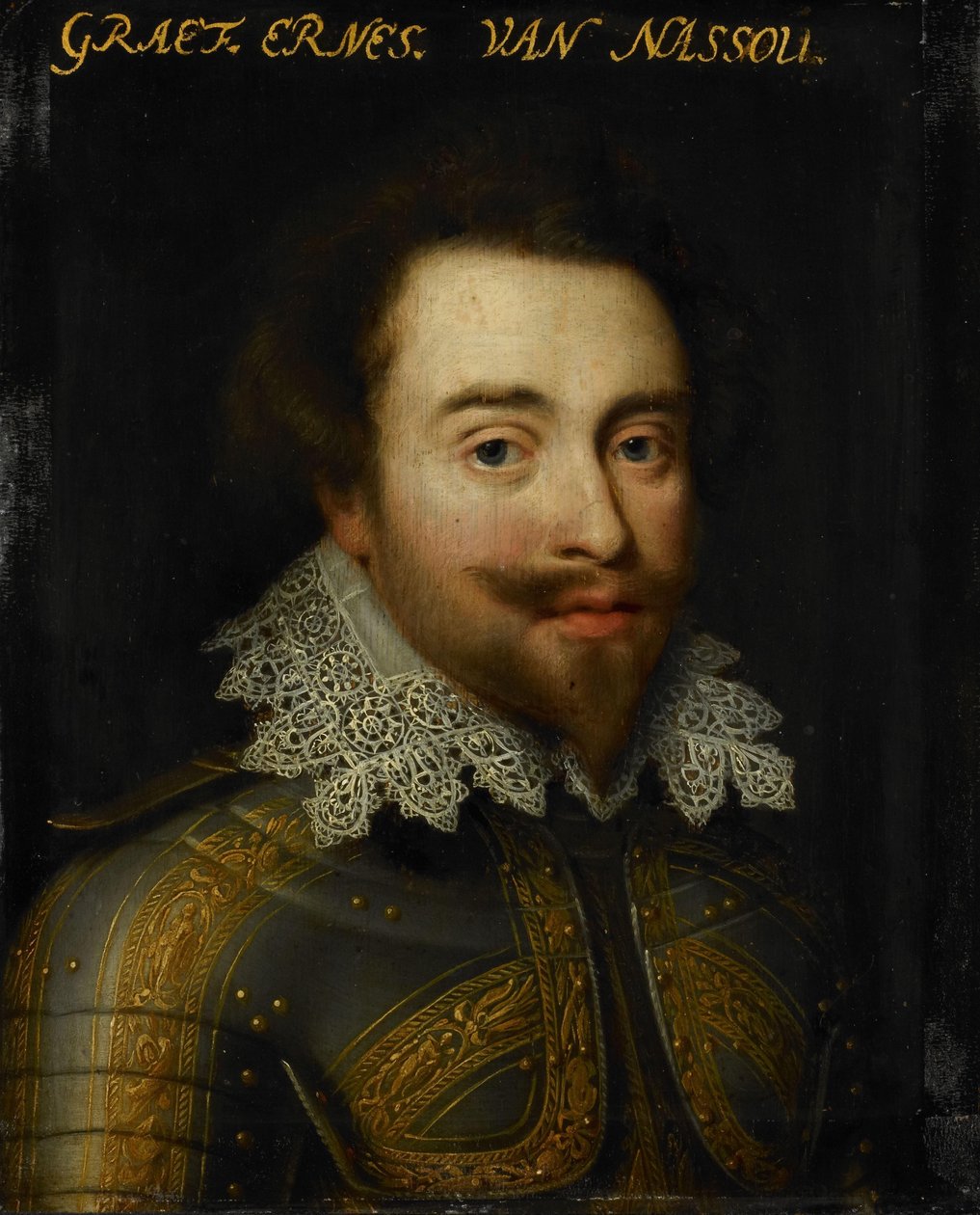 Porträt von Johan Ernst I., Graf von Nassau-Siegen von Jan Antonisz van Ravesteyn (workshop of)