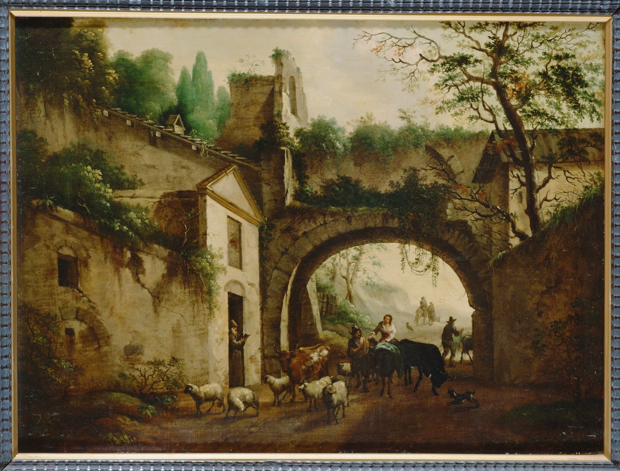 Der Bogen von San Lazzaro in Rom von Jan Asselyn