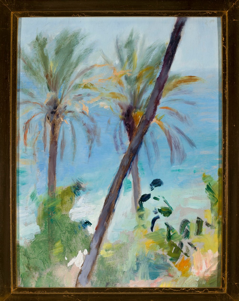 Giardino Garnier - Bordighera. Von einer Reise nach Italien von Jan Ciągliński