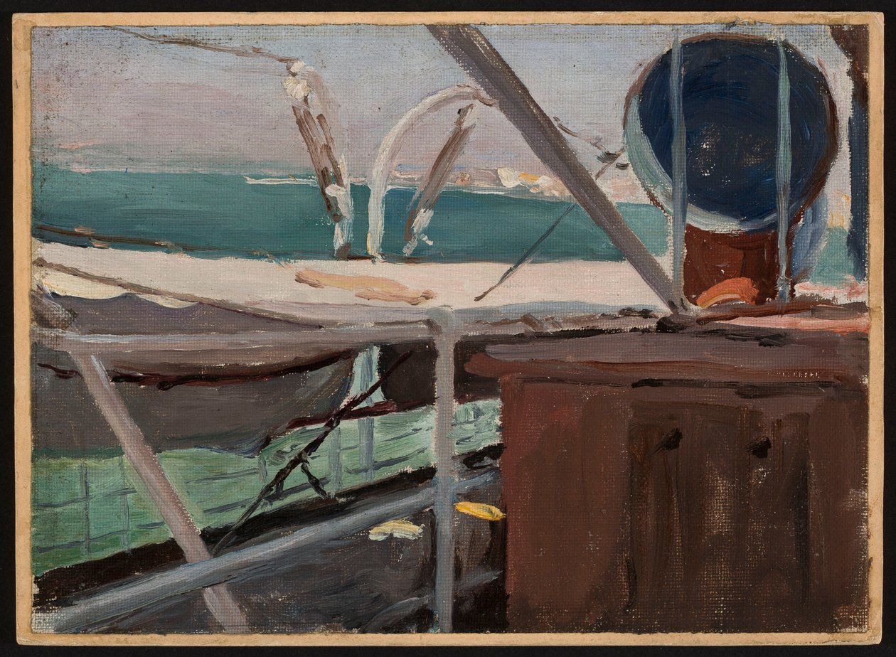 Auf dem Schiff "Odessa" Fliegender Holländer. Von der Reise nach Palästina von Jan Ciągliński