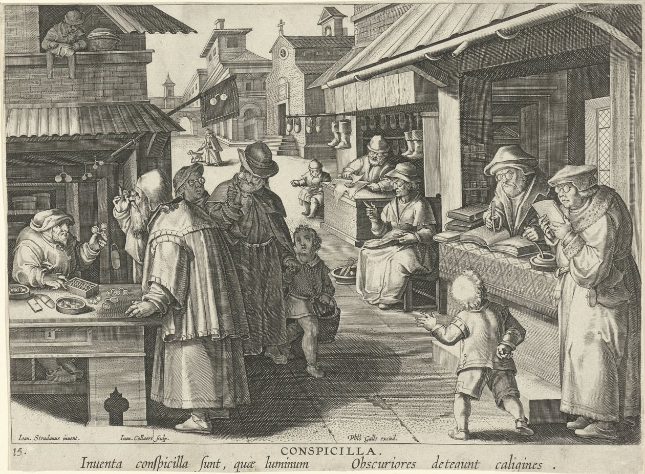 Brillenladen von Jan Collaert (II)