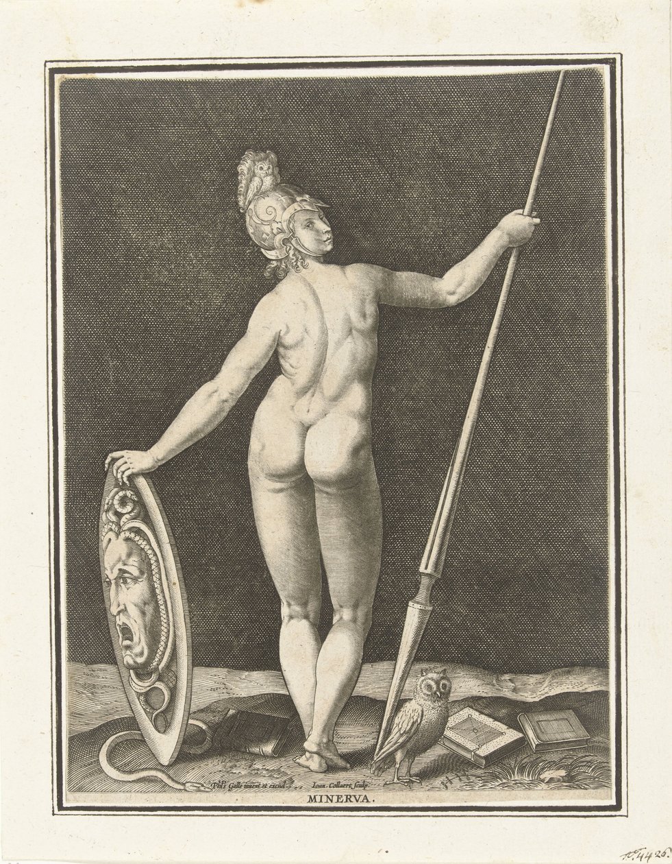 Minerva von Jan Collaert (II)