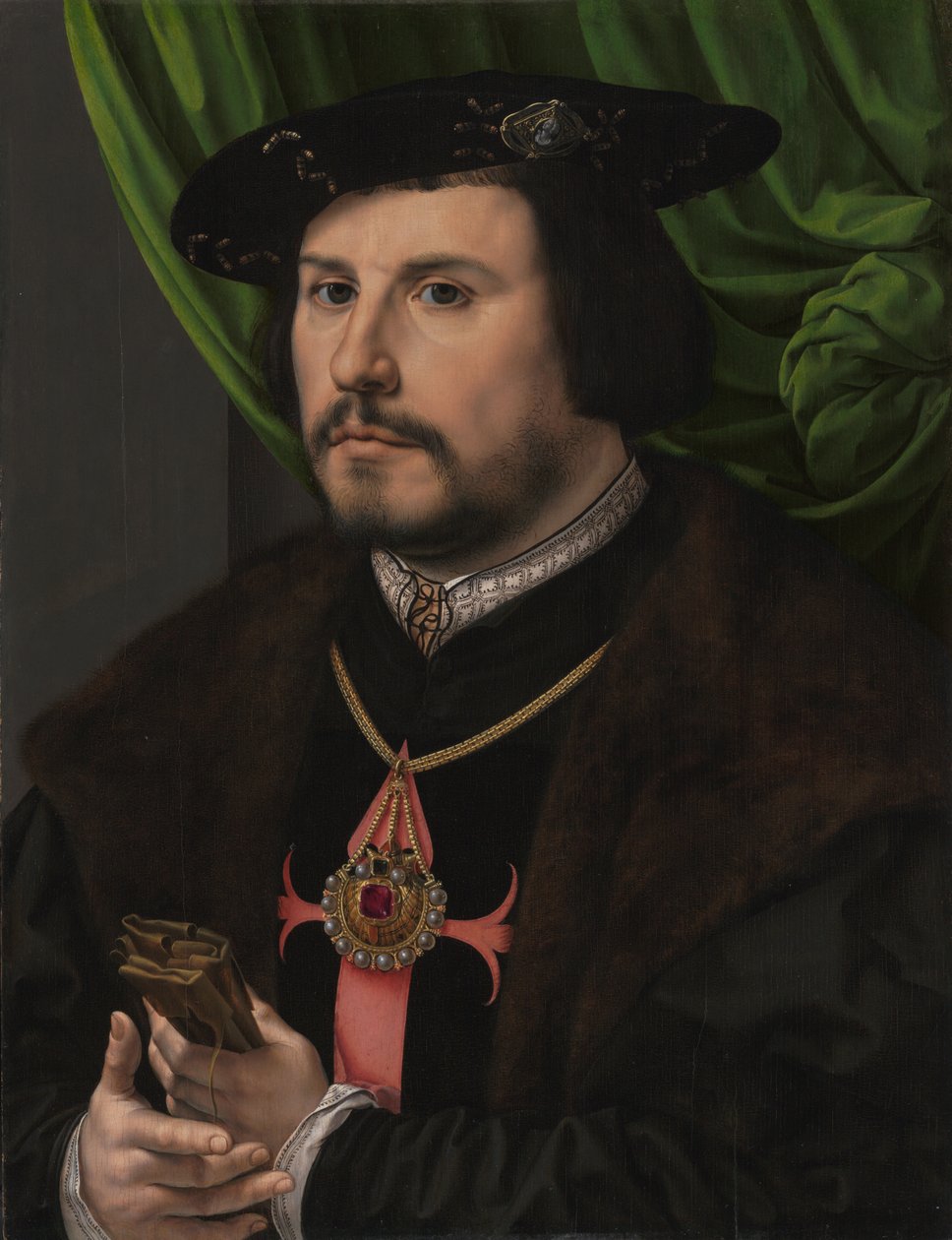 Porträt von Francisco de los Cobos y Molina von Jan Gossaert