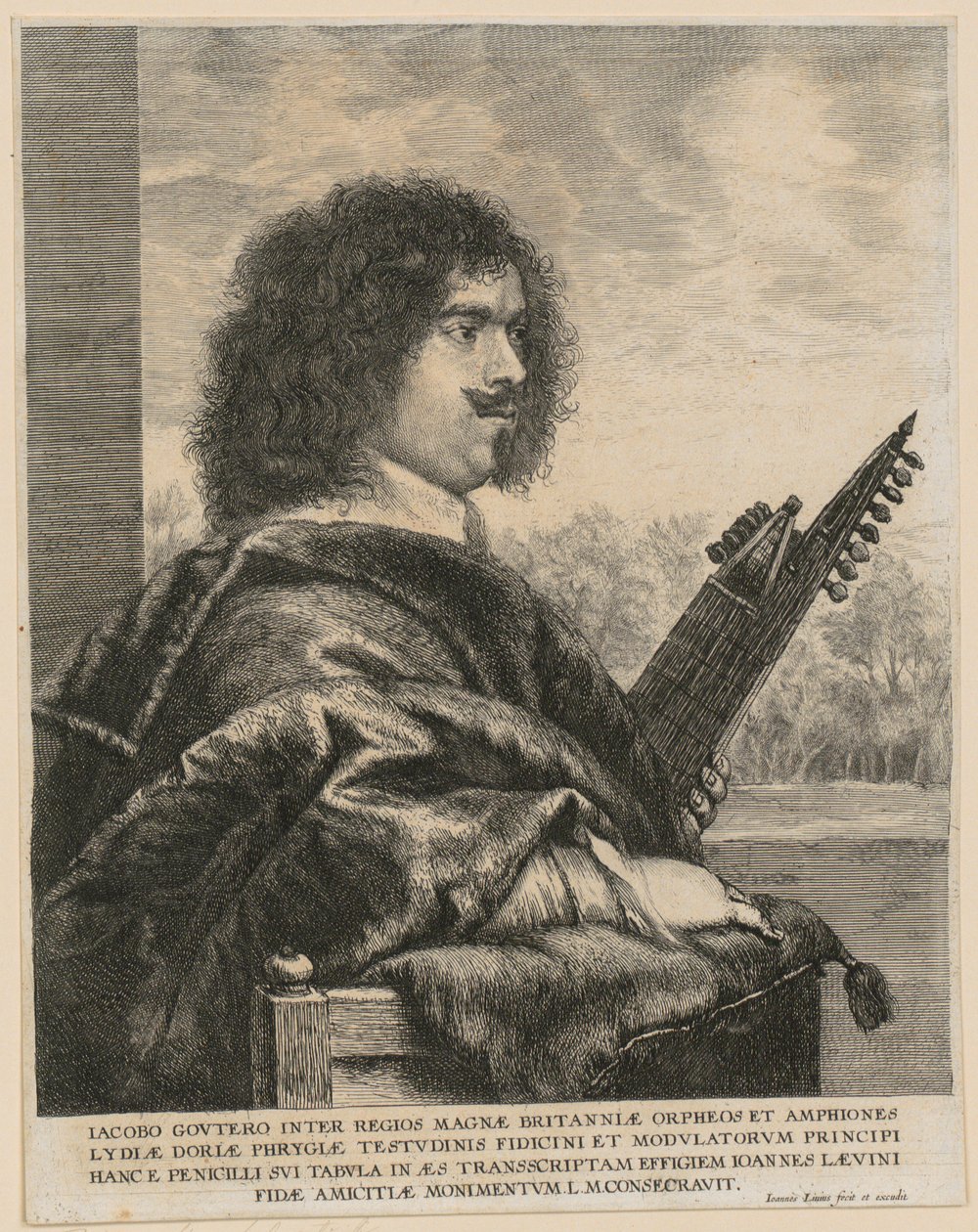 Porträt von Jacques Gaultier von Jan Lievens