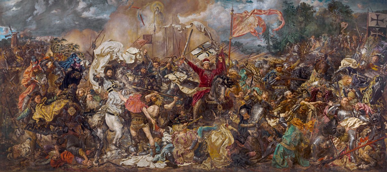 Die Schlacht bei Grunwald von Jan Matejko