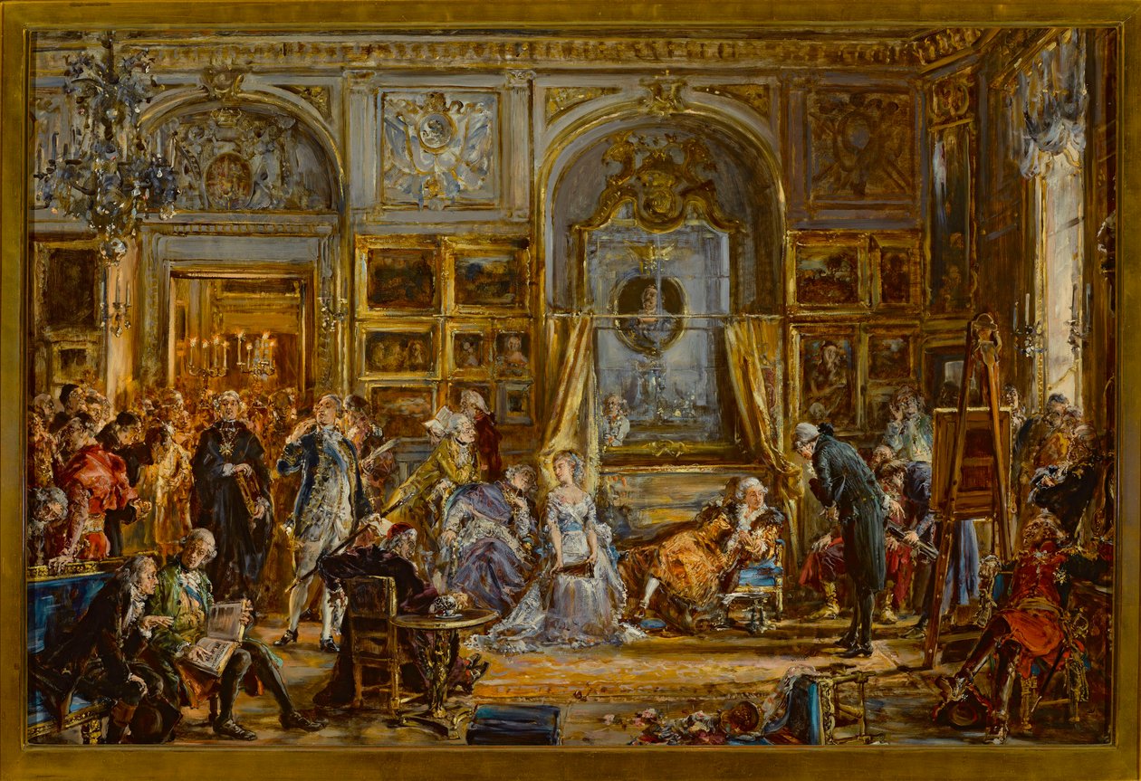 Verfassung vom 3. Mai. Vierjähriger Sejm. Bildungskommission. Teilung. R.P. 1795 von Jan Matejko