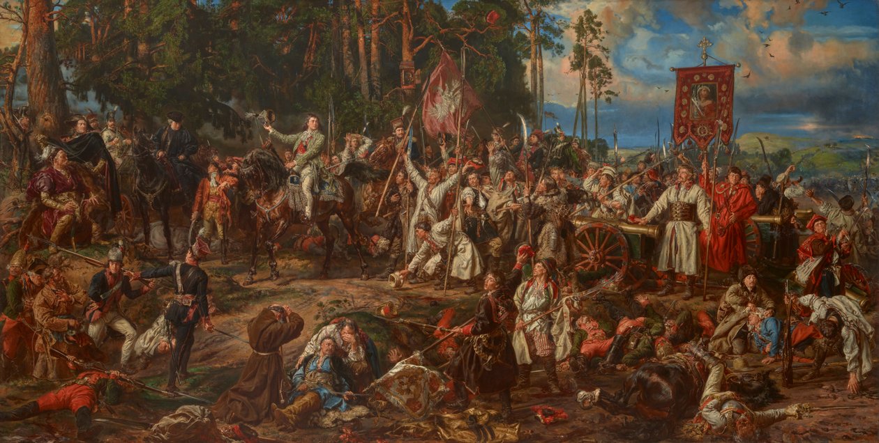 Kościuszko bei Racławice von Jan Matejko