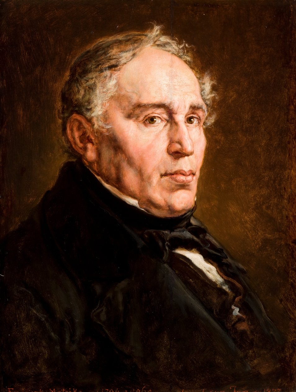 Porträt von Franciszek Matejko, Vater des Künstlers. von Jan Matejko