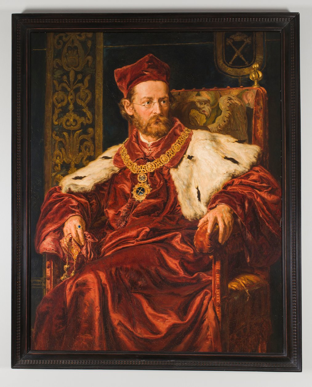 Porträt Józef Szujski (1835-1883) von Jan Matejko