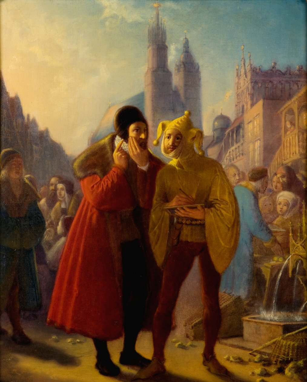 Stańczyk, der Zahnschmerzen vortäuscht von Jan Matejko