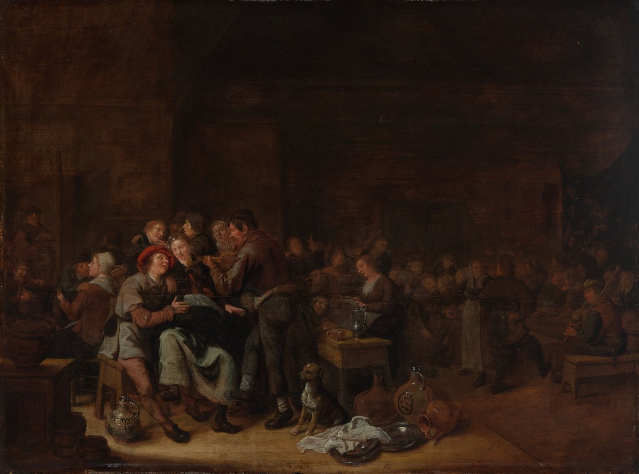 Bauernhochzeit von Jan Miense Molenaer