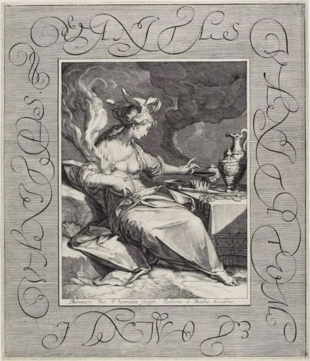 Eitelkeit, Eitelkeit, alles ist Eitelkeit von Jan Saenredam