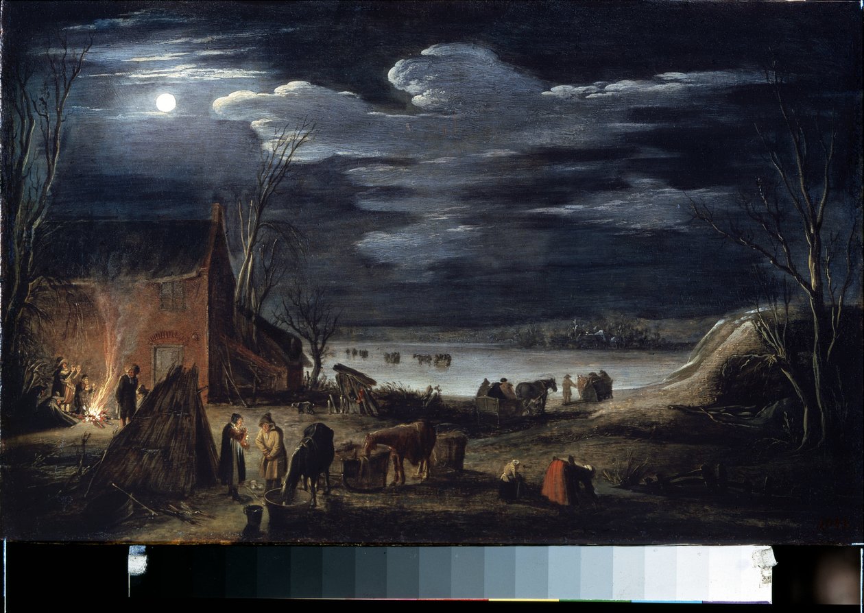 Der Winter von Jan Van de II Velde