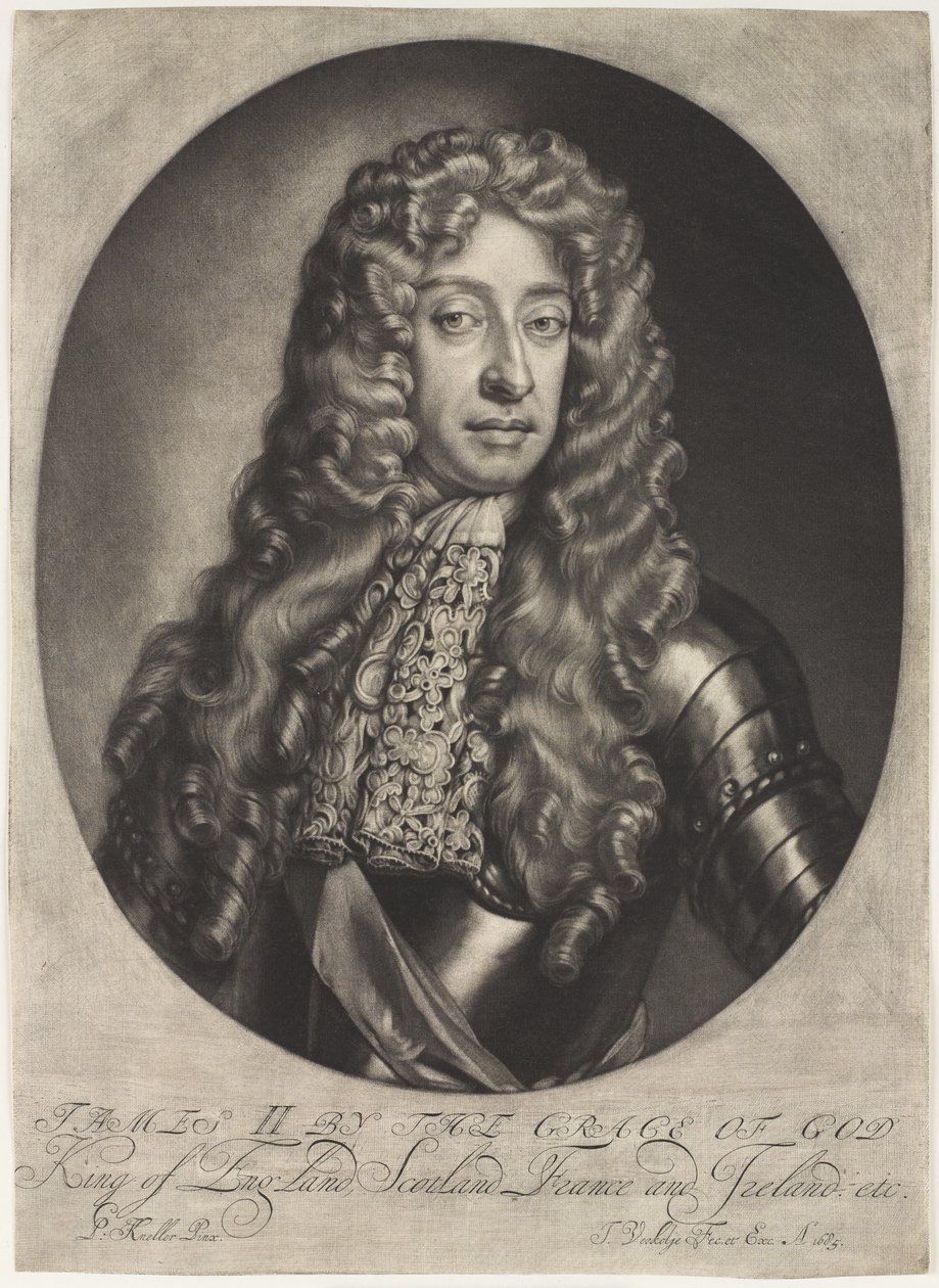 Jakob II. von Gottes Gnaden König von England, Schottland, Frankreich und Irland etc., ca. 1685 von Jan Verkolje