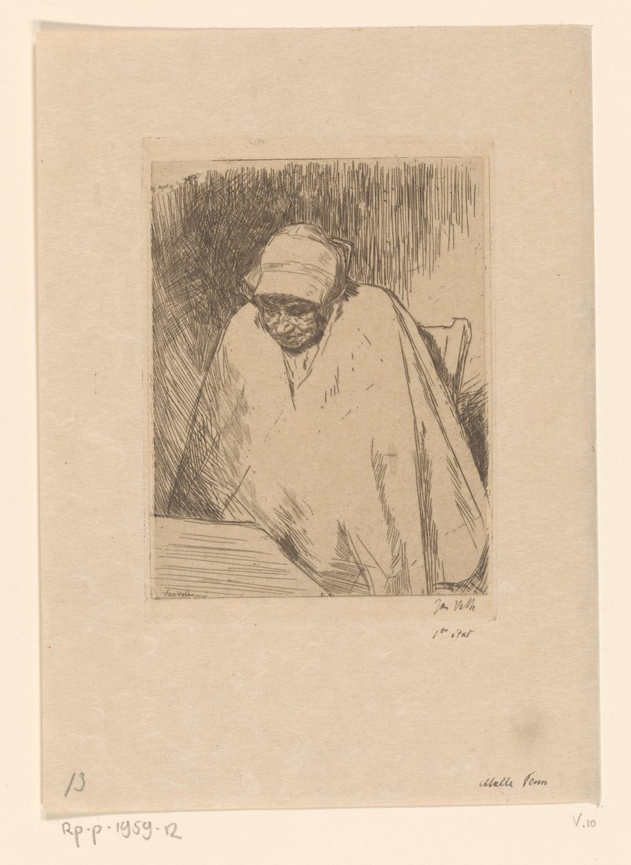 Malle Teun von Jan Veth (signed by artist)